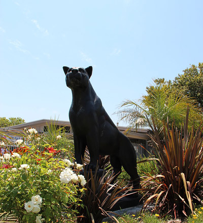 Panther Statue from Newbury Park High School
